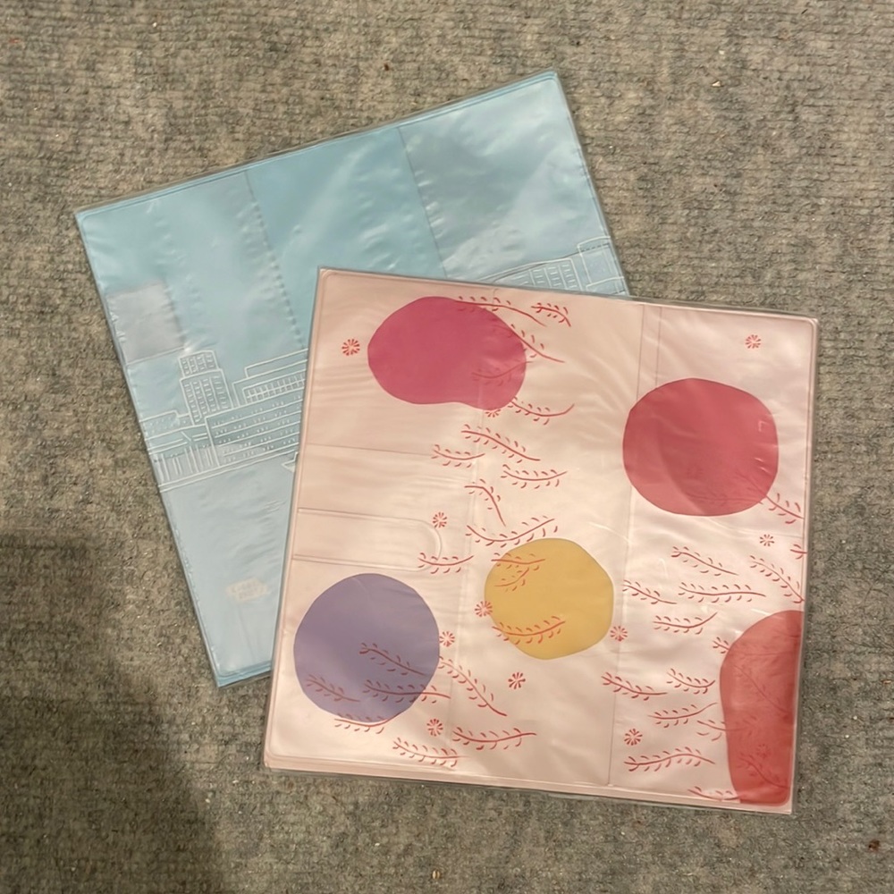 Two hobonichi cover on cover